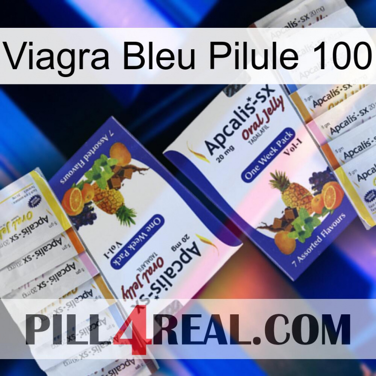 Blue Viagra Pill 100 12